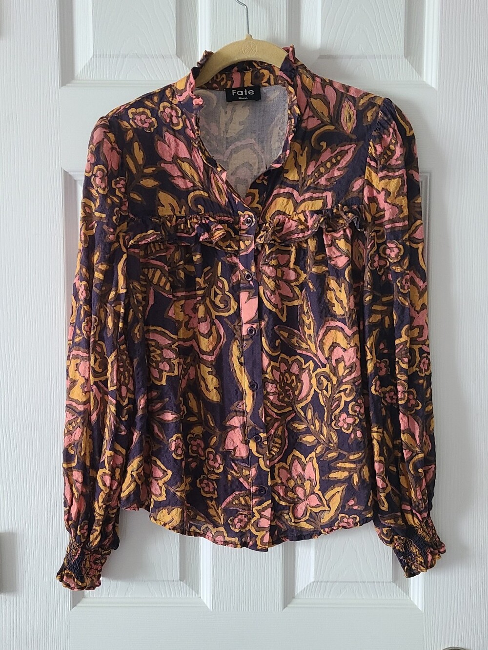 Fate Bohemian Ruffle Blouse